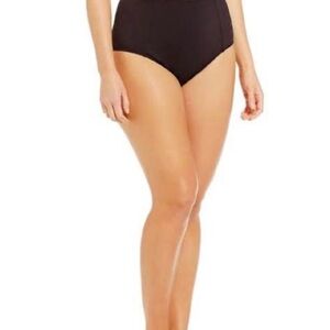 Kenneth Cole Reaction High Waist Bikini  Bottom,2X